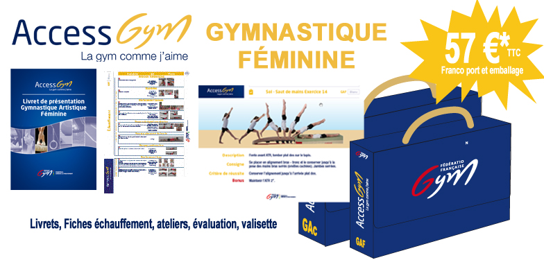 LES PACKS ACCESSGYM sont DISPONIBLES LES PACKS ACCESSGYM sont DISPONIBLES
