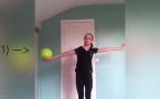 GR : Ruches - vidéo de travail N°3 - routine au ballon