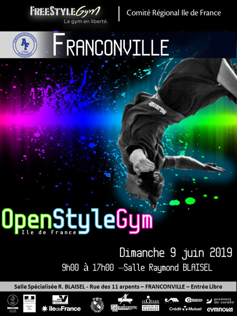 FREESTYLE GYM (FSG) : Rencontre Openstyle - Franconville - 09 juin 2019 FREESTYLE GYM (FSG) : Rencontre Openstyle - Franconville - 09 juin 2019