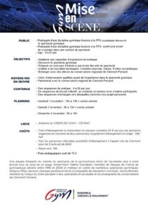 GPT : Stage Gym Scéno - Novembre 2019 GPT : Stage Gym Scéno - Novembre 2019