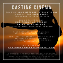 casting SPORT long-métrage CINÉMA