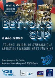 GAF/GAM : Dossier d'accueil Betton's Cup 2025