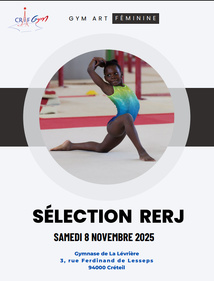 GAF : Sélection RERJ 2025