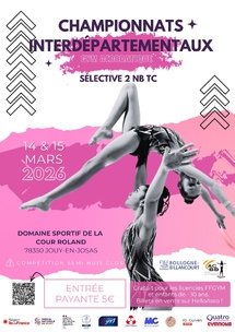 GAC : Chpts interdépartementaux et sel 2 Nat B TC