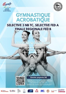 GAC : Chpt régional et sel 3 Nat B TC GAC : Chpt régional et sel 3 Nat B TC