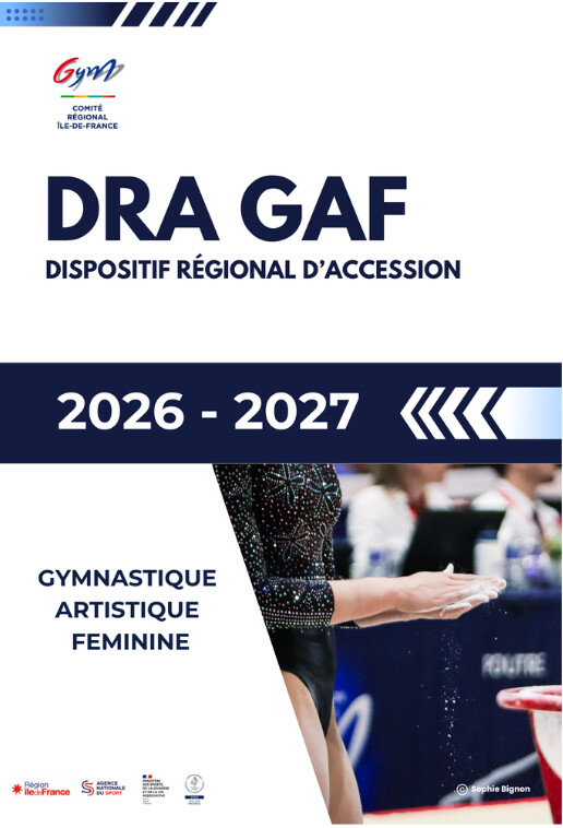GAF : BROCHURE DRA SAISON 26/27