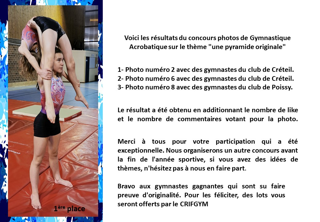 GAC : Résultats du concours photo "Une pyramide originale"