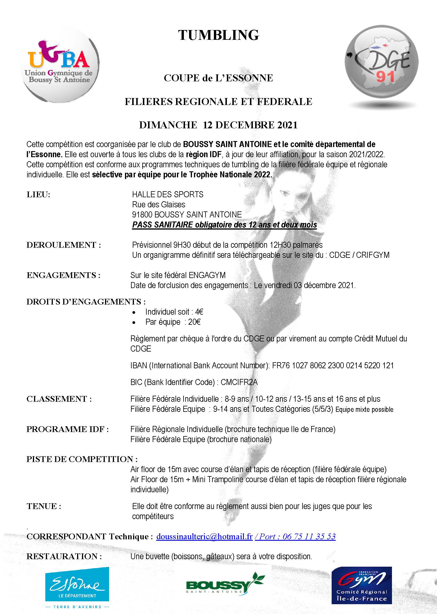 TU : Coupe de l'Essonne