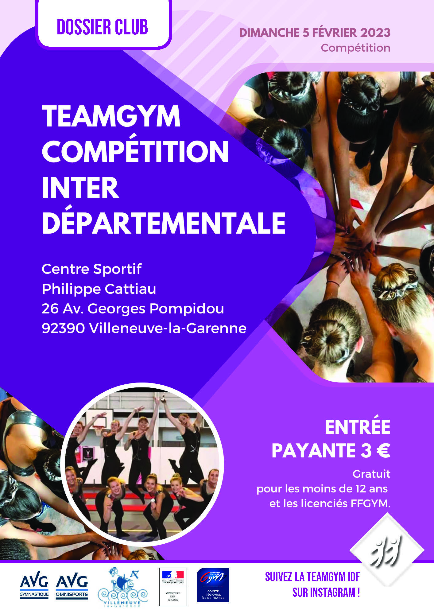 TMG : Chpts Inter-départementaux