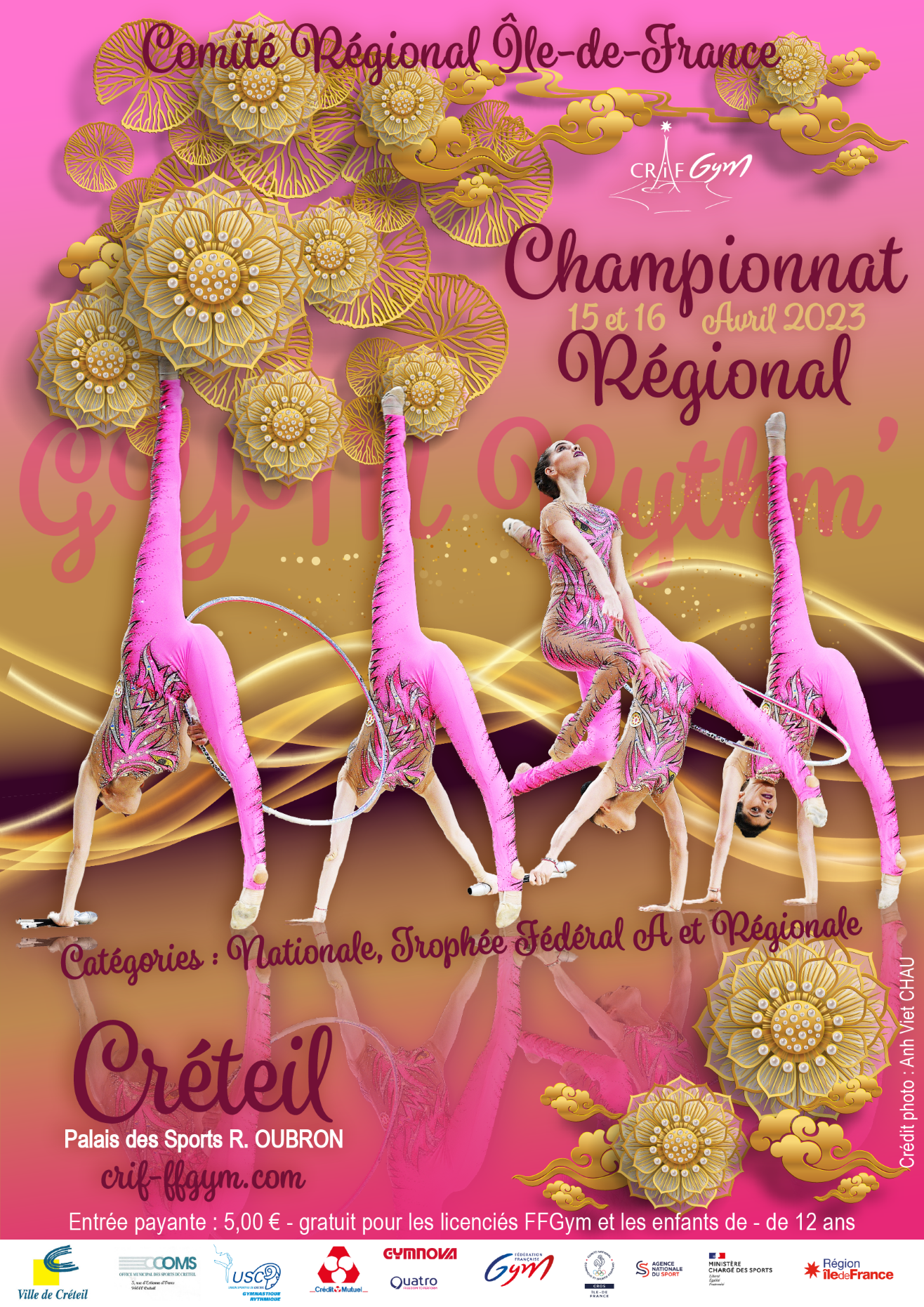 GR : REGION  - TFA - NAT 10-11ans  - REG