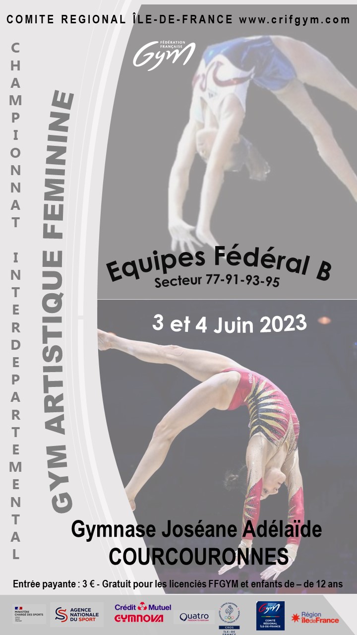 GAF : Dossier Compétition - Finale ID - Fédéral B les 3 et 4 juin  - Version Définitive