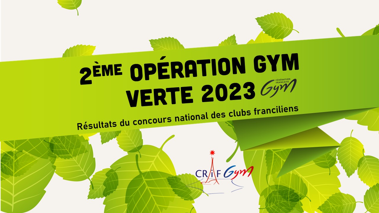 2ème OPERATION GYM VERTE