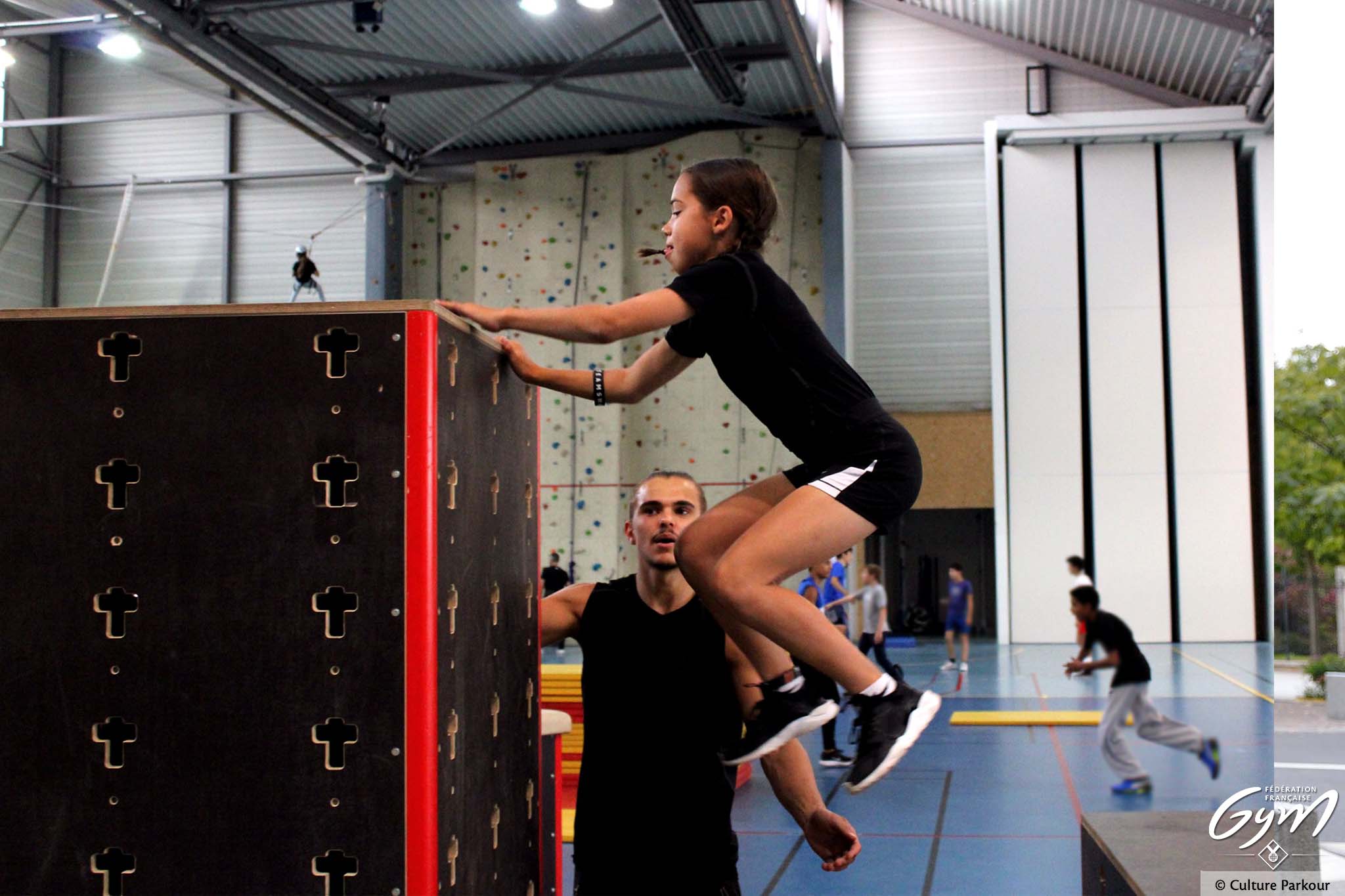 Parkour : Etapes compétitives