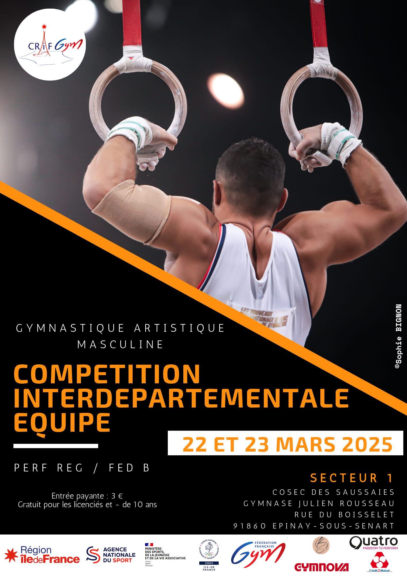 GAM : InterDep équipes Perf Rég et Féd B GAM : InterDep équipes Perf Rég et Féd B