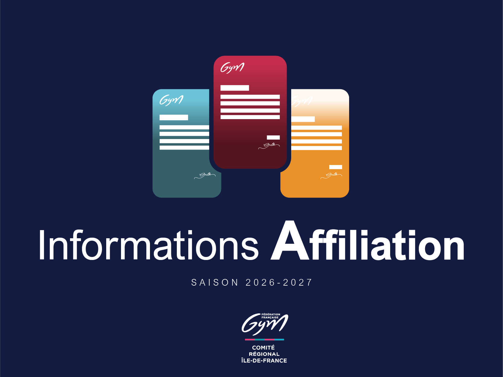 Informations renouvellement Affiliation