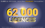 62 000 licences