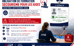 Obligation de formation secourisme pour les juges