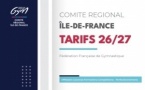 BROCHURE TARIFAIRE 2026-2027
