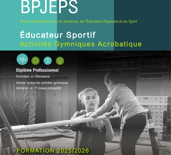 AG Acro : FORMATION BPJEPS - nouvelle session