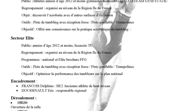 TU : Perfectionnement - Saison 21/22