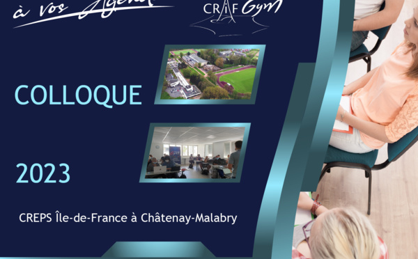 CRIFGYM : Colloque - Dimanche 1er octobre 2023 - CREPS IDF