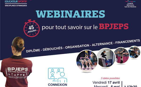 Webinaire - Formation BPJEPS