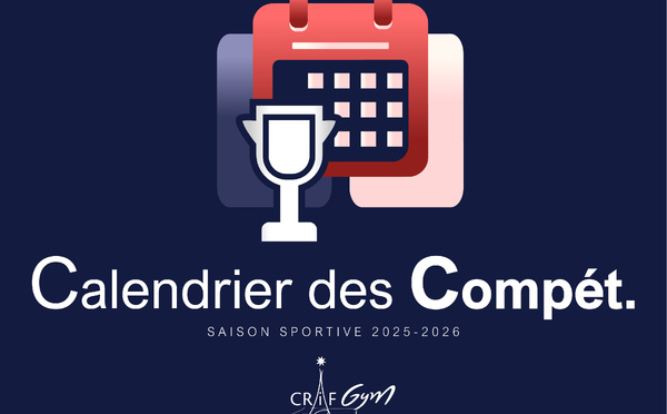 GR : Calendrier des compétitions 2025-2026