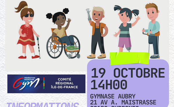 Evènements ParaGym - 19 octobre 2025