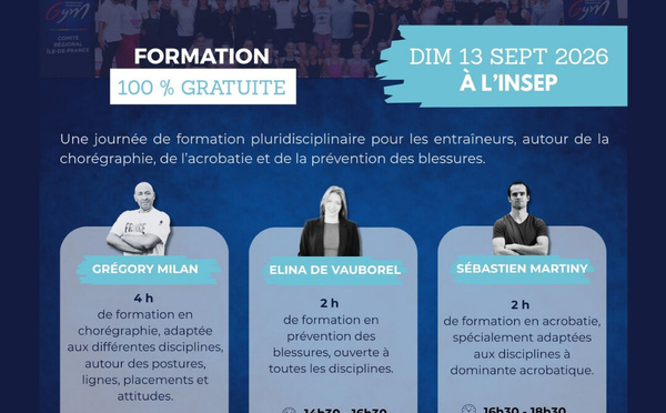 Formation continue à l'INSEP : développez vos compétences !